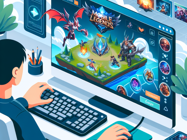 cara bermain Mobile Legend di PC dengan emulator