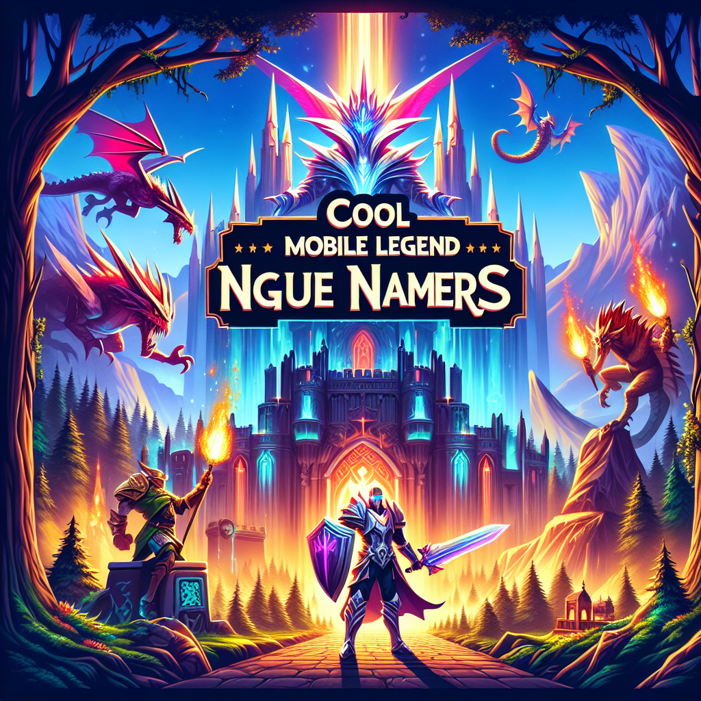 nama keren mobile legend untuk gamer sejati